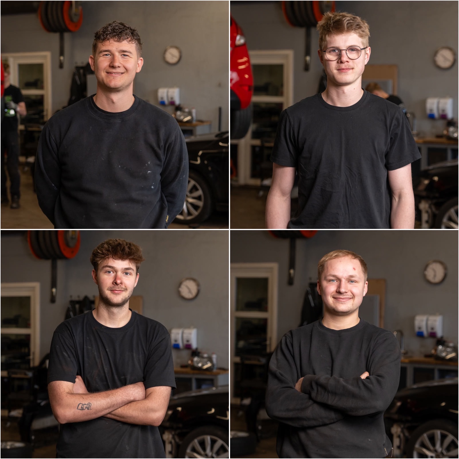 Et moderne værksted med passion for biler.